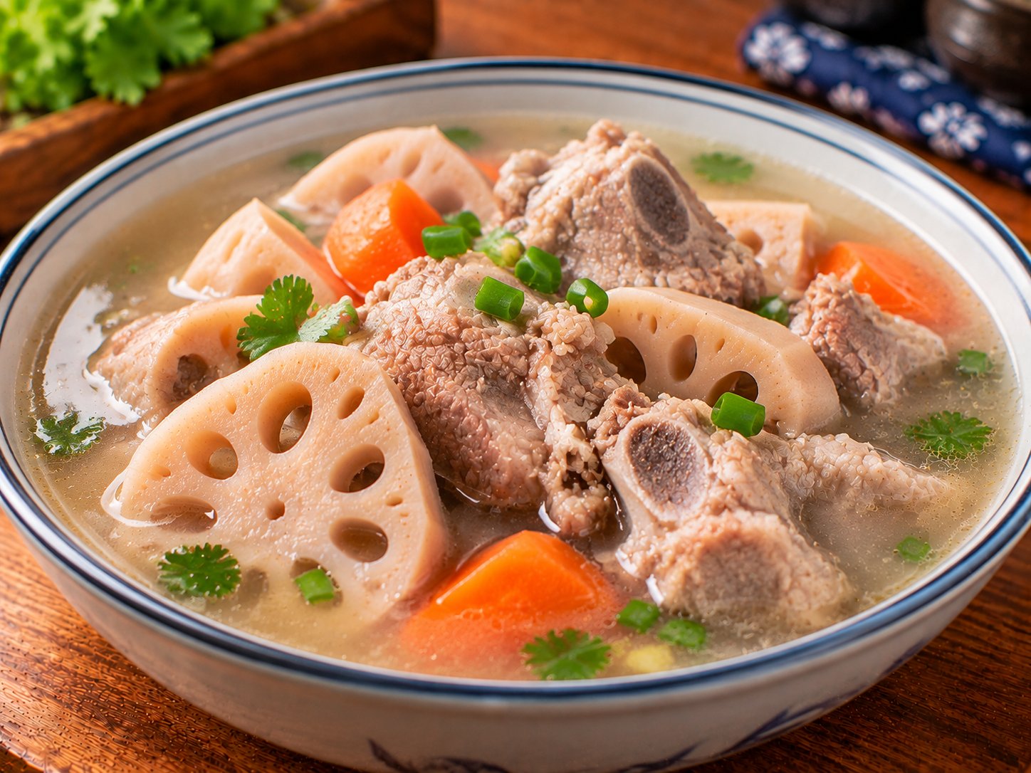 莲藕骨头汤