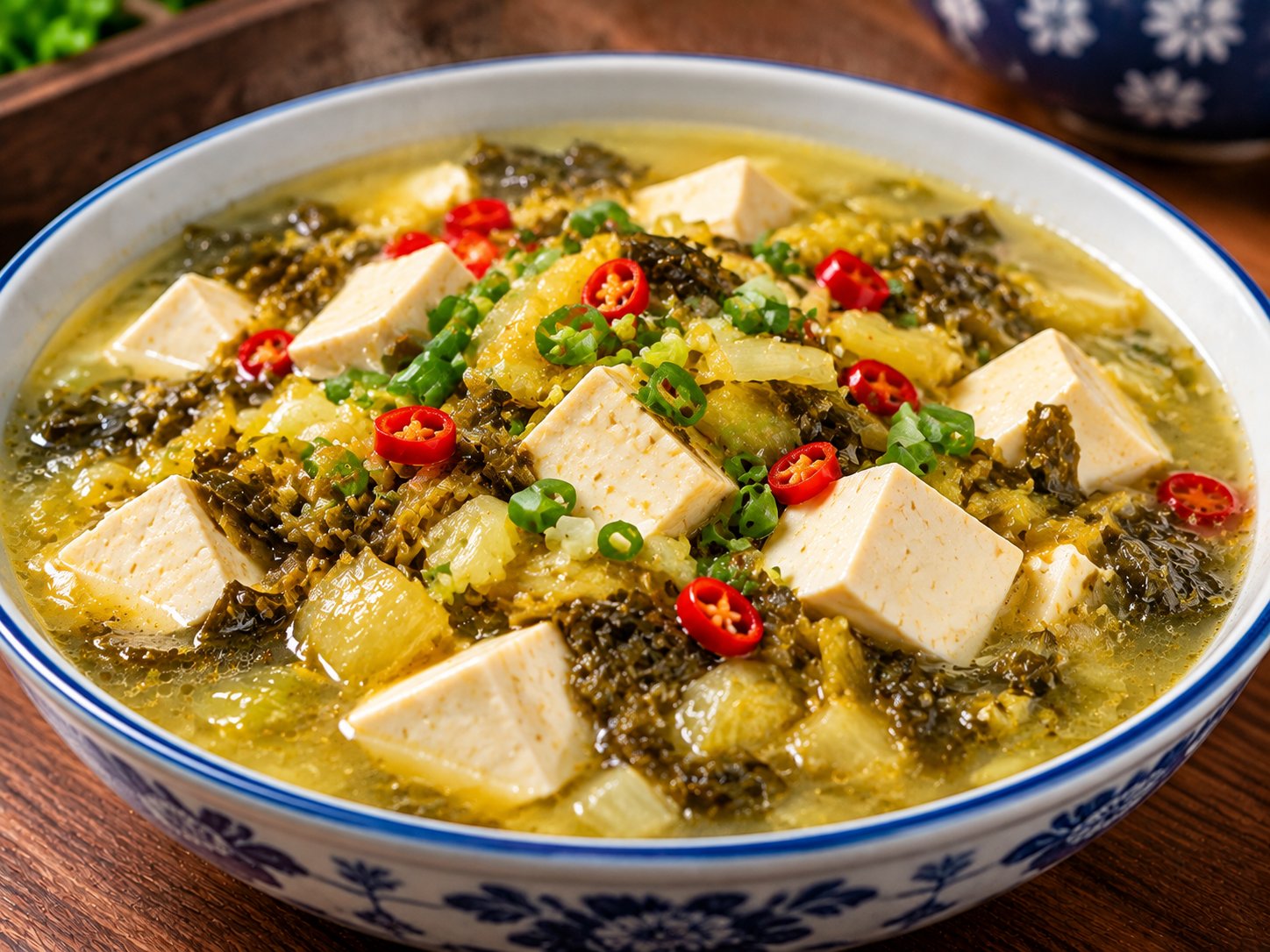 酸菜豆腐汤