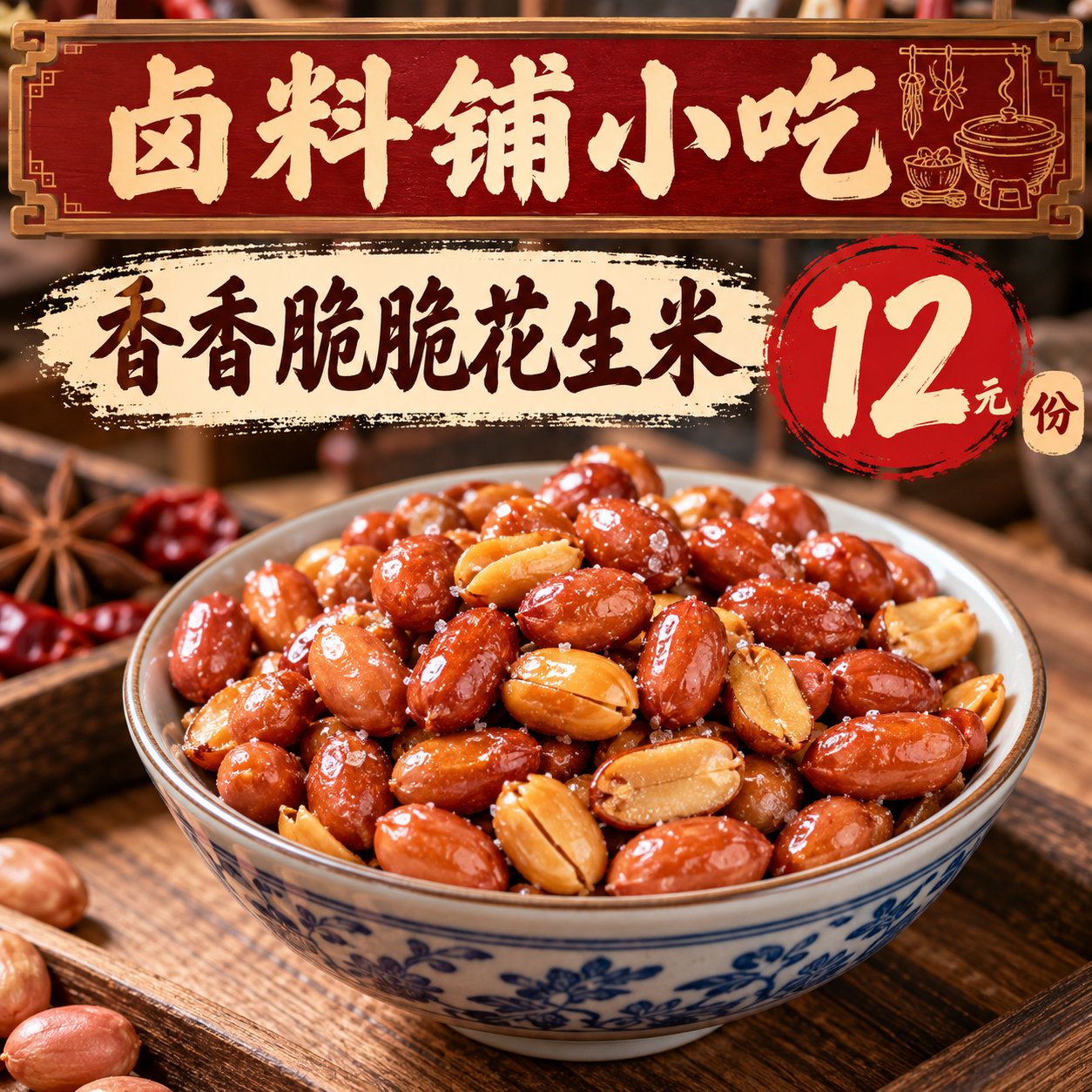 香香脆脆花生米