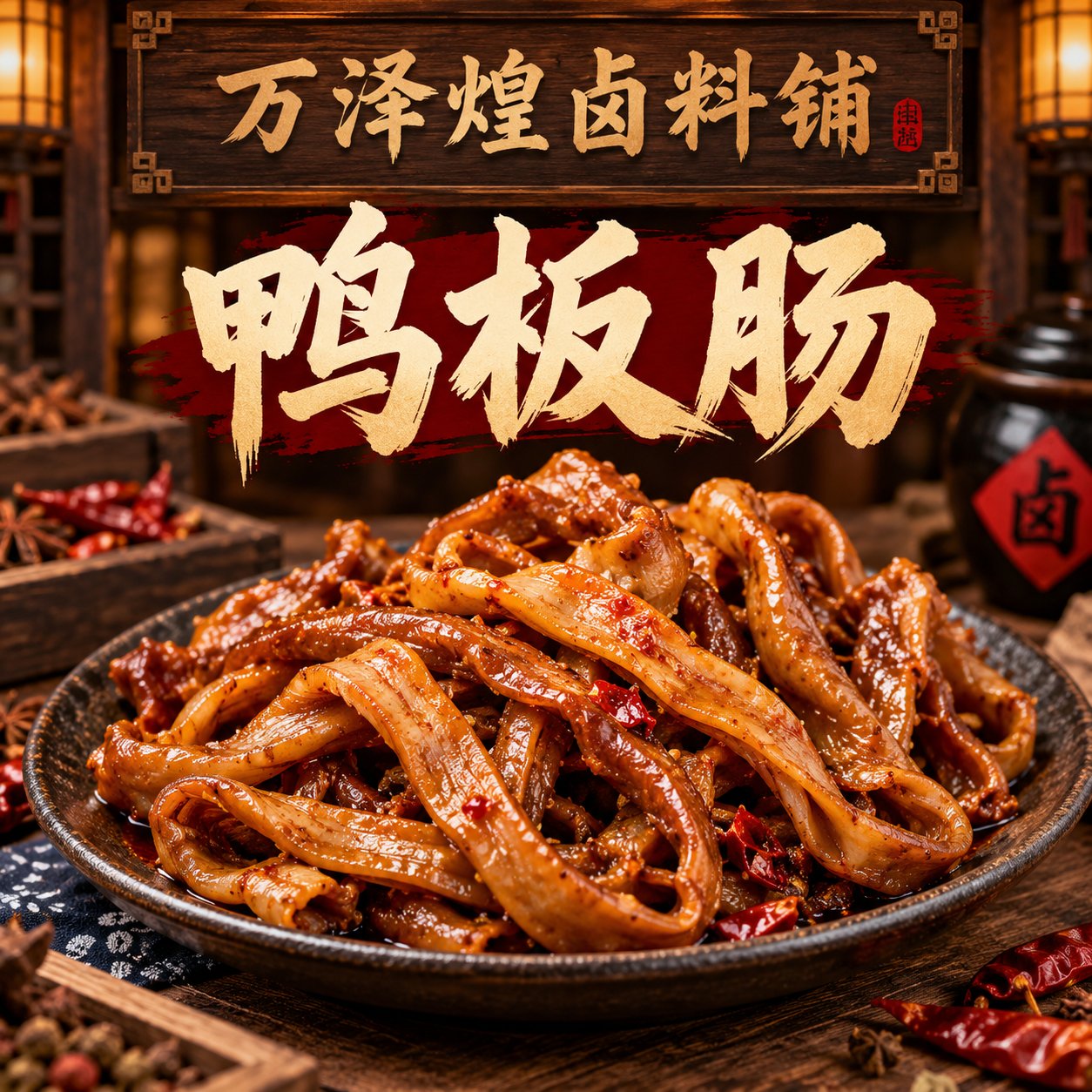 鸭板肠