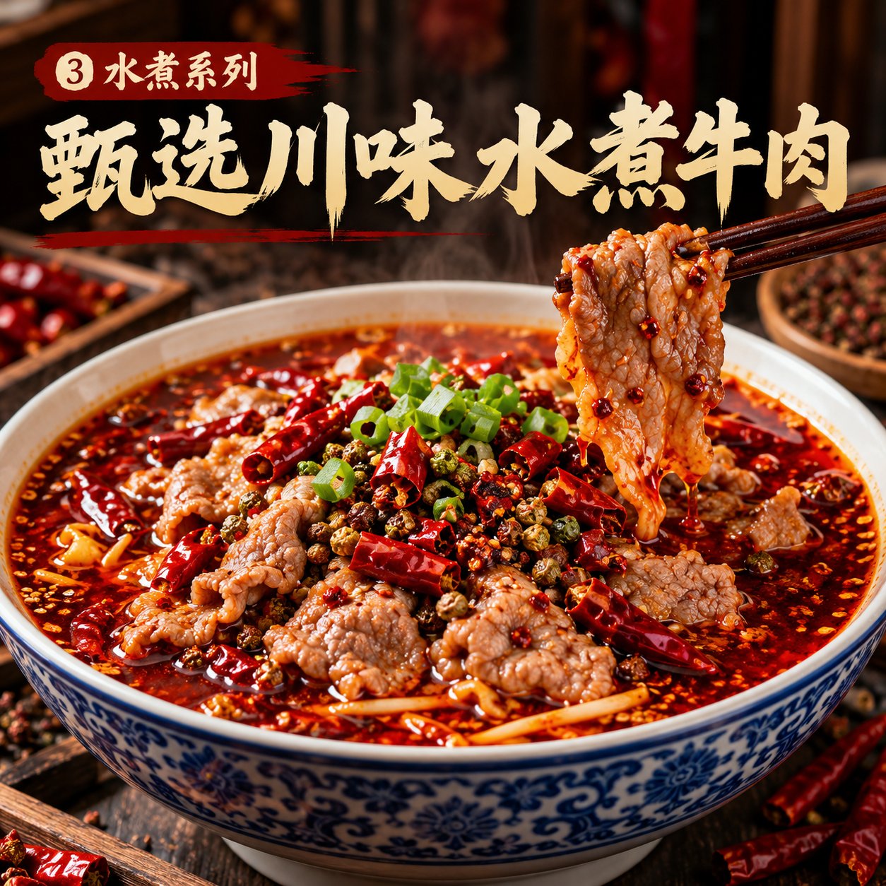 甄选川味水煮牛肉