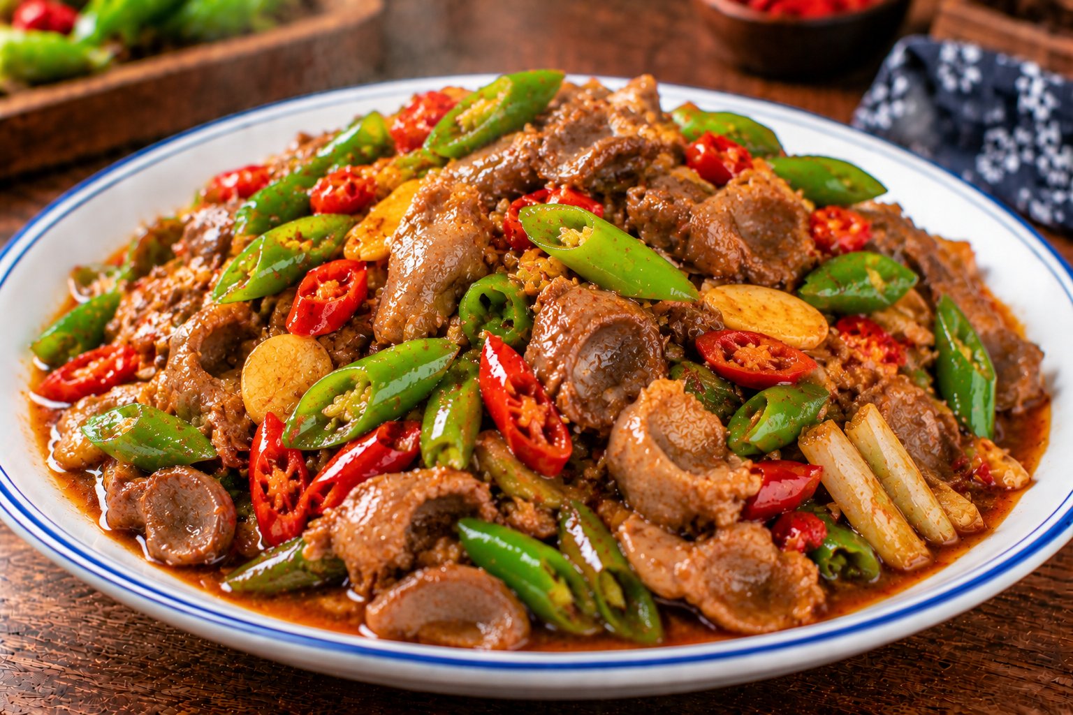 酸辣鸡杂