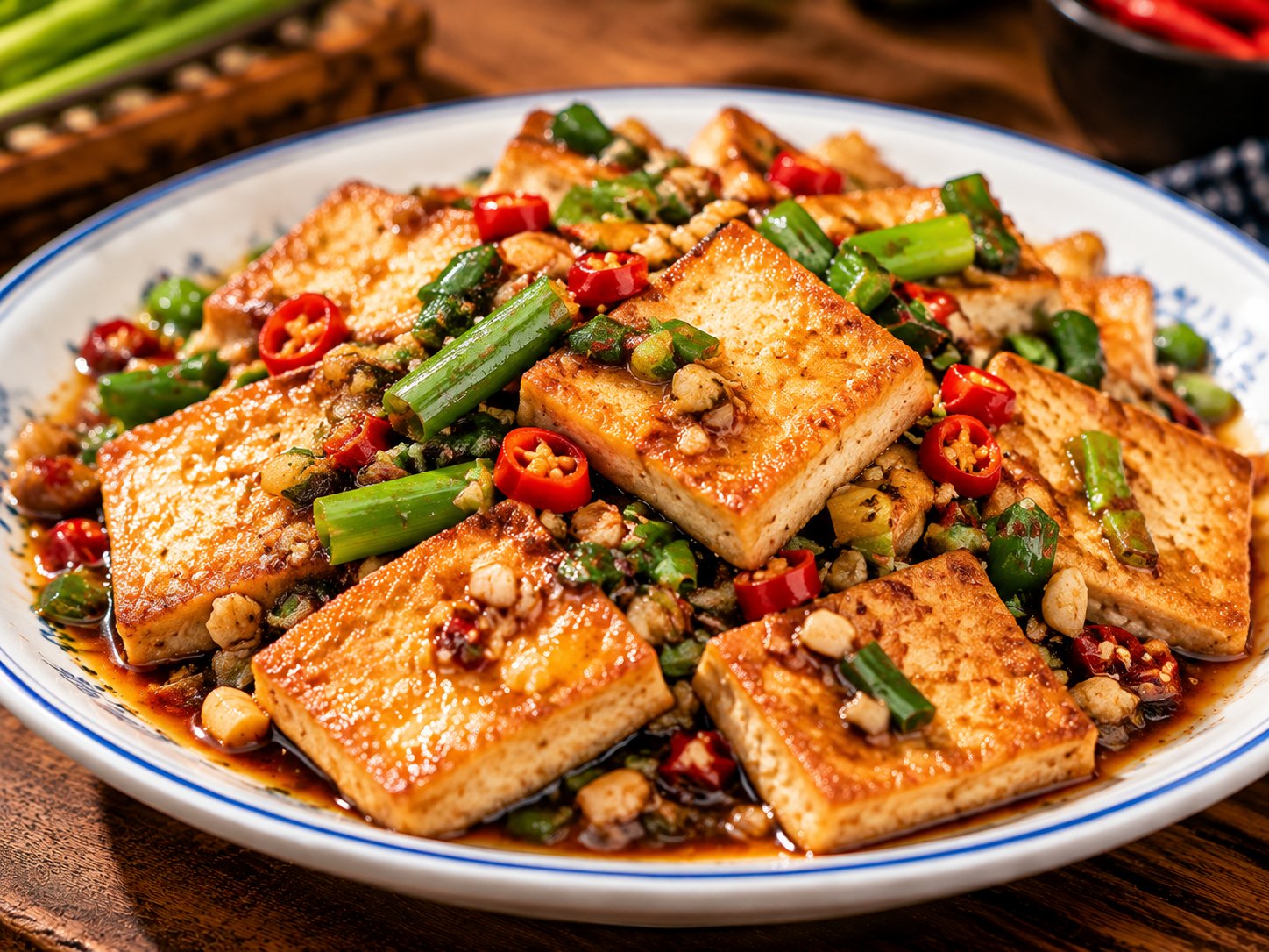 香煎豆腐