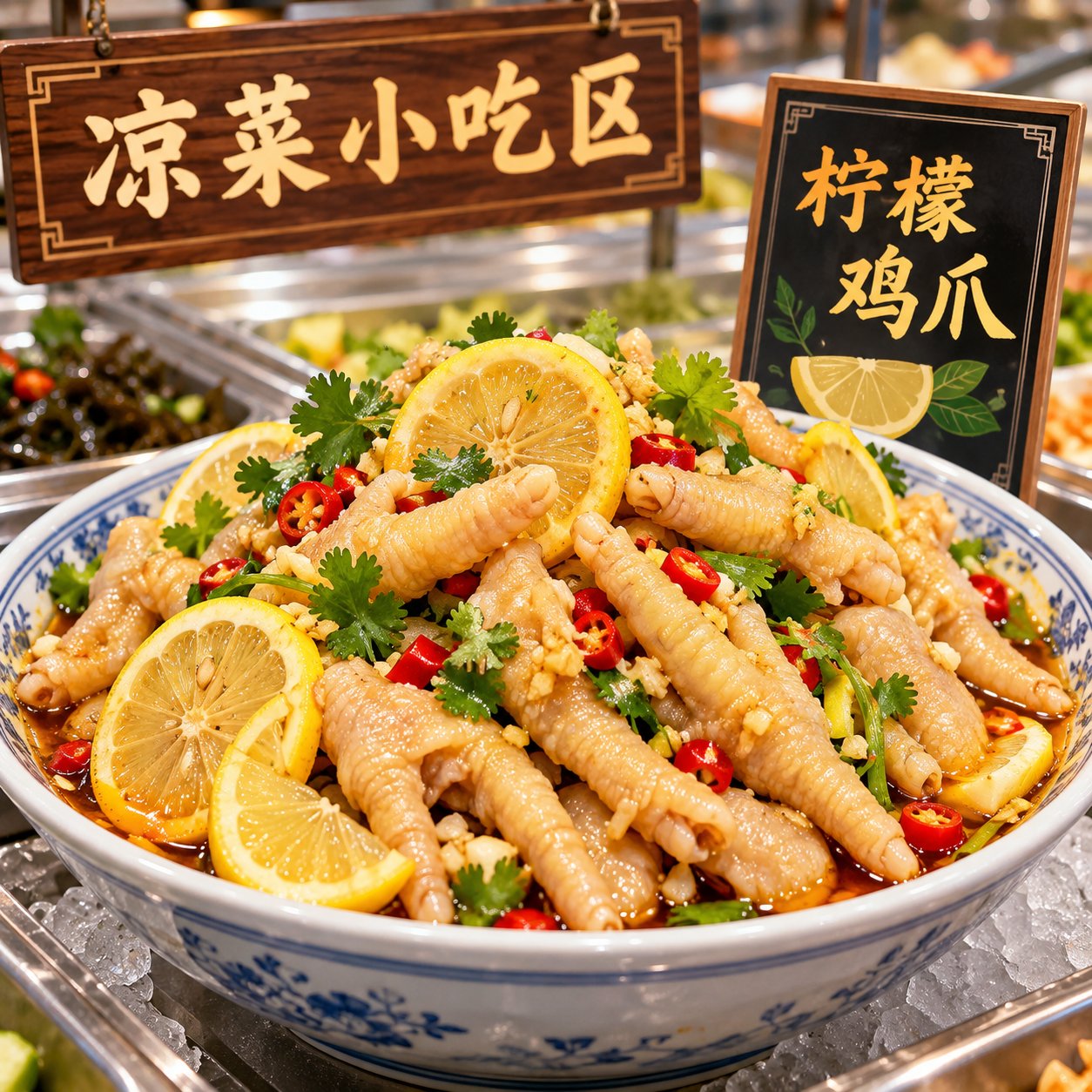 柠檬鸡爪