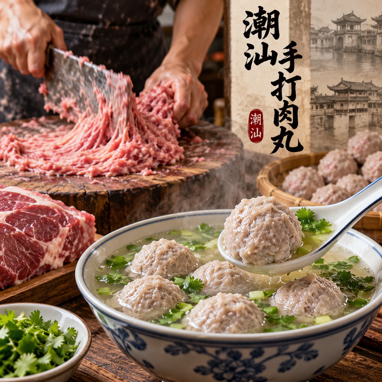 潮汕手打牛肉丸