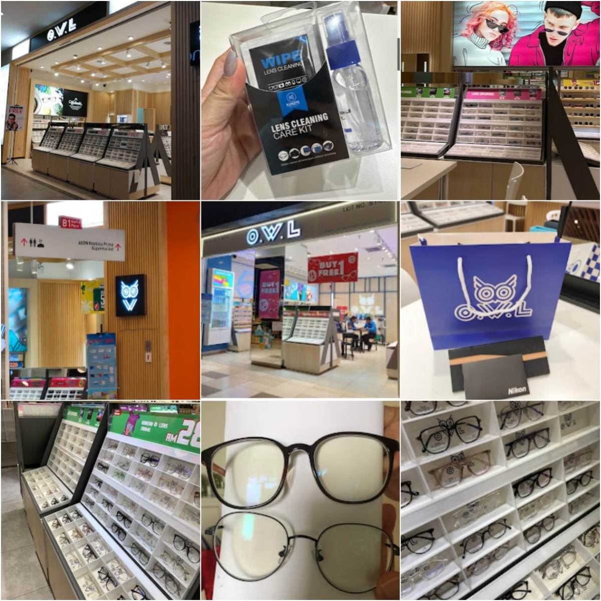 O.W.L Eyewear Sunway Velocity Mall