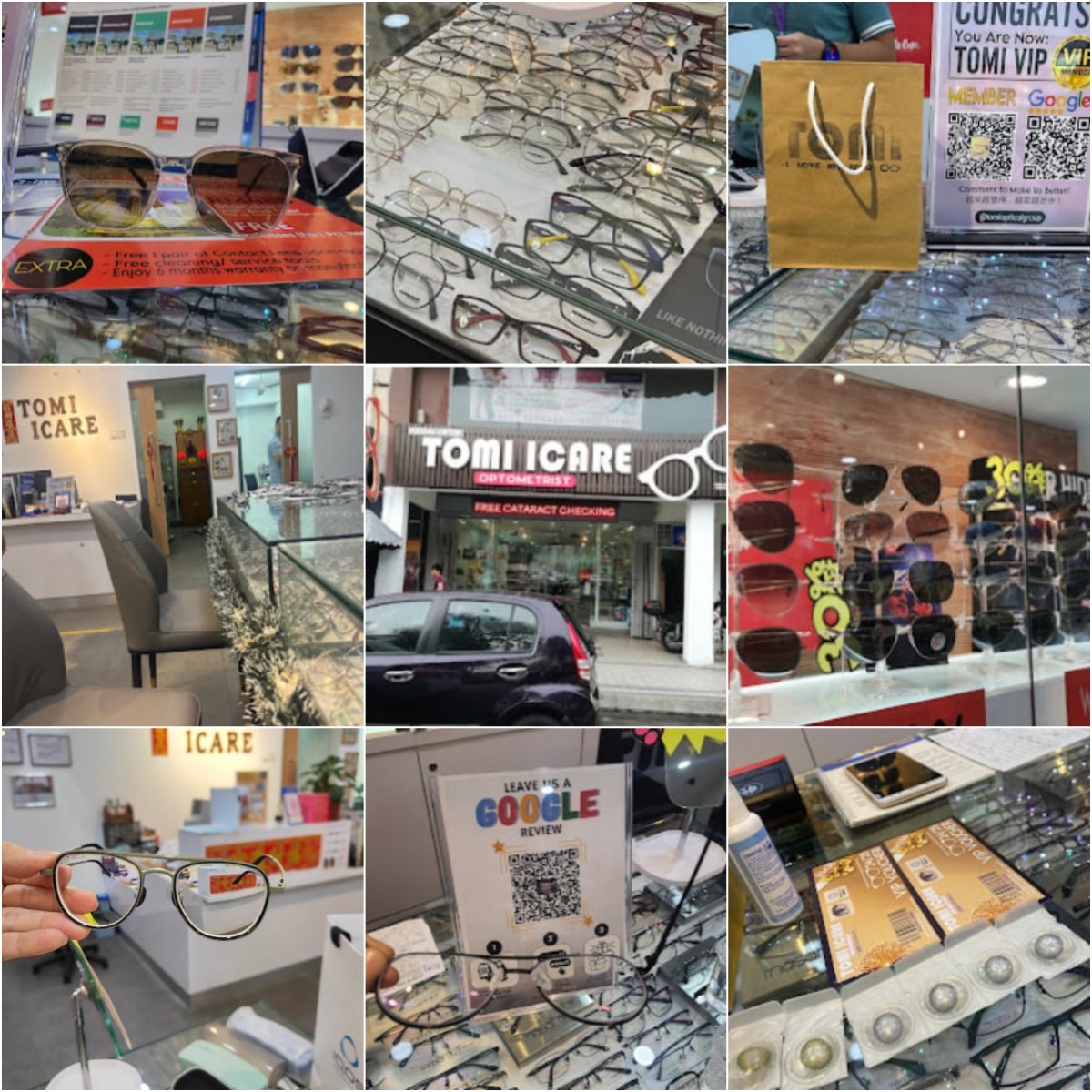 Tomi Icare | Optical Shop | Optometry