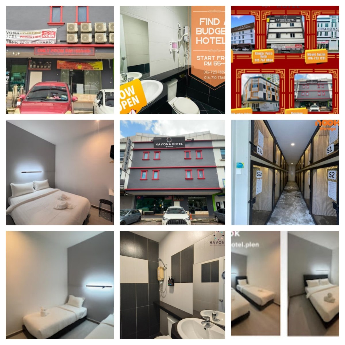🏨新山哈沃纳宾馆🏨   店名：🏨新山Havona Hotel @ Plentong🏨