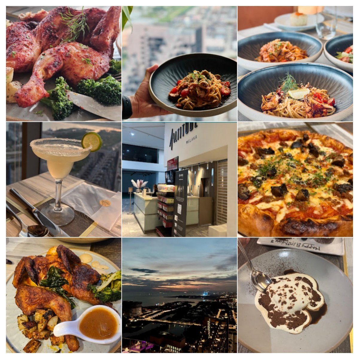 马六甲MONTI at 1-Altitude Melaka | Highest Italian Rooftop Restaurant in Melaka