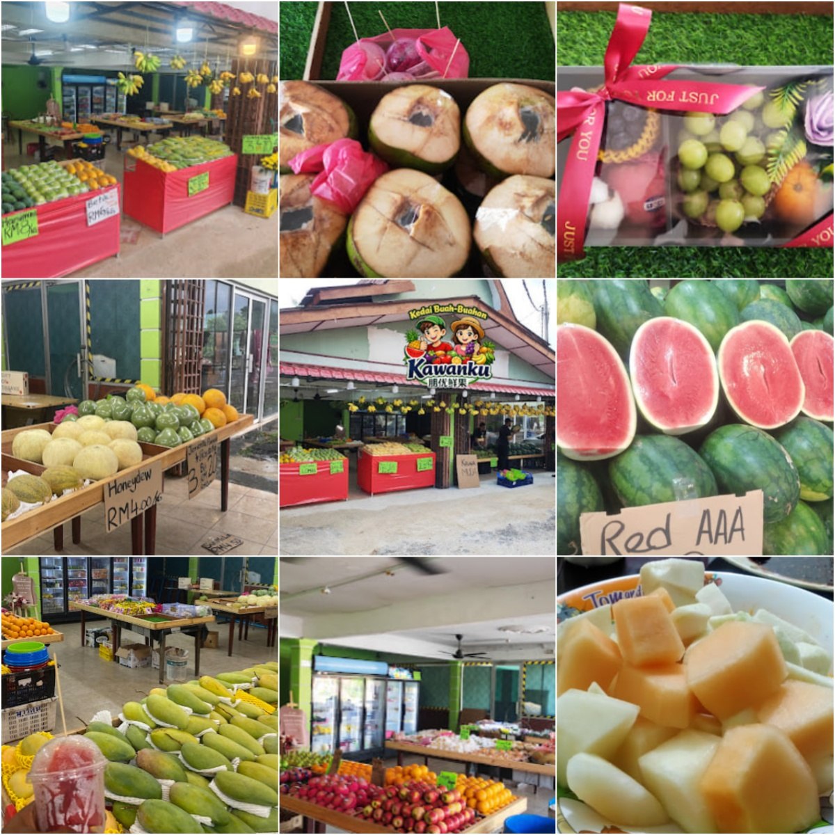 🥥马六甲Kedai Buah-Buahan Kawanku🥥