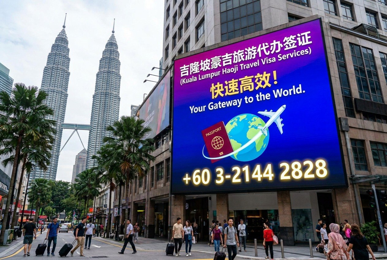 📕吉隆坡豪吉旅游代办签证📕