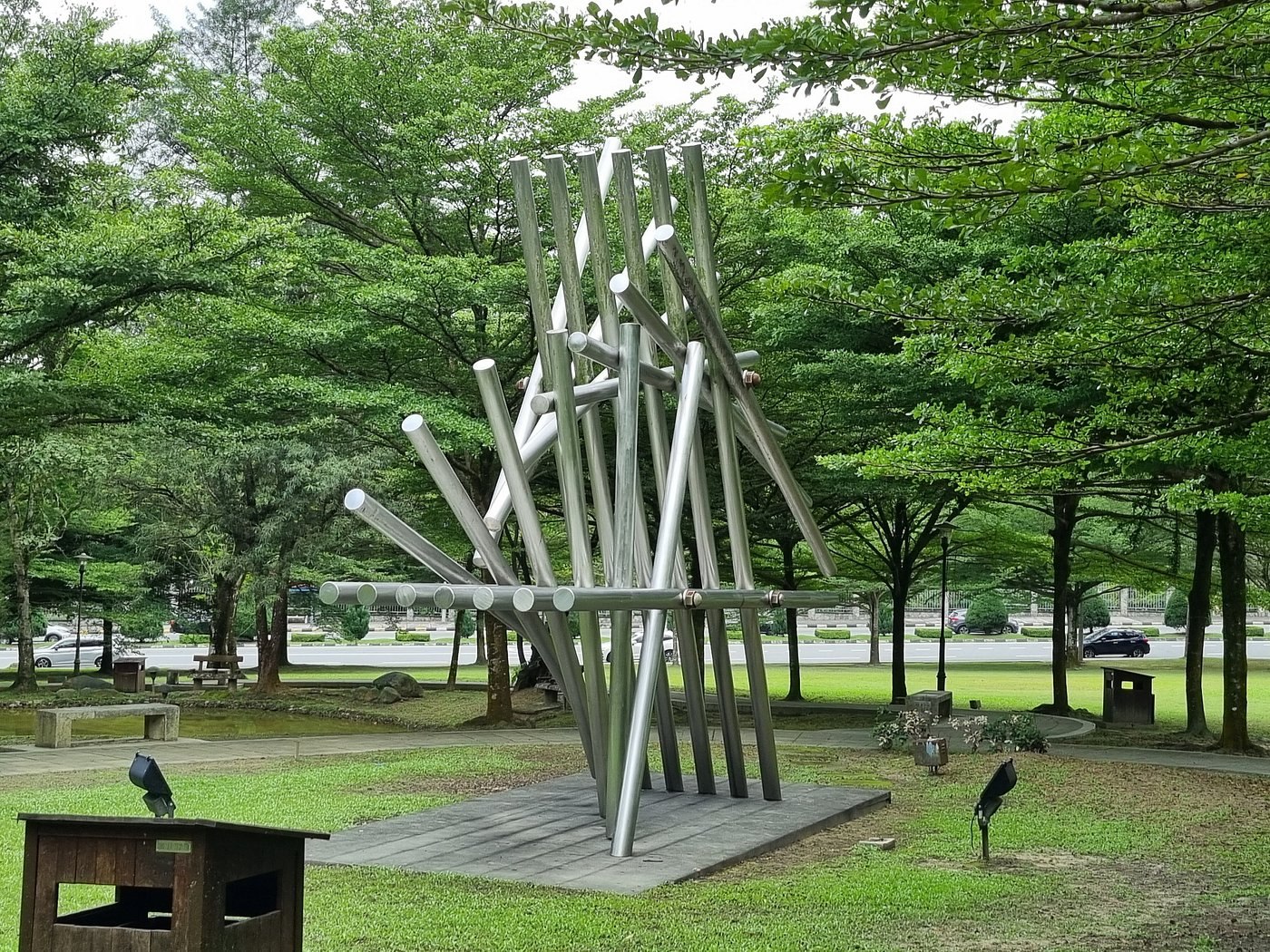🗿 吉隆坡 · 东盟雕塑公园 · Menu images