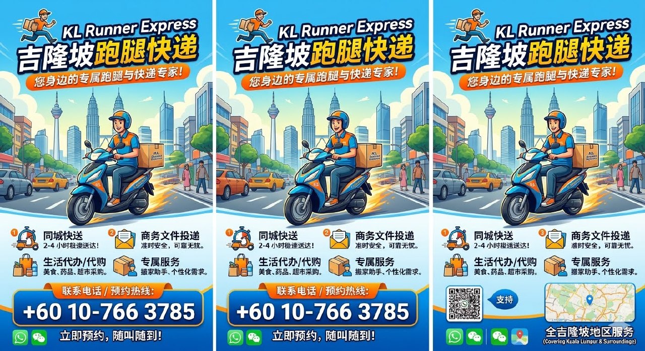 🏃吉隆坡跑腿快递🏃 · Menu images