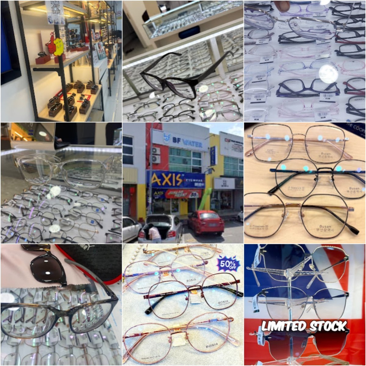 🕶马六甲Axis Eyewear Cheng Baru🕶 · Menu images