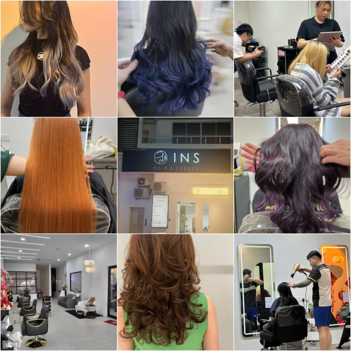💇♂马六甲INS HAIR SALON & BARBER💇♂ · Menu images