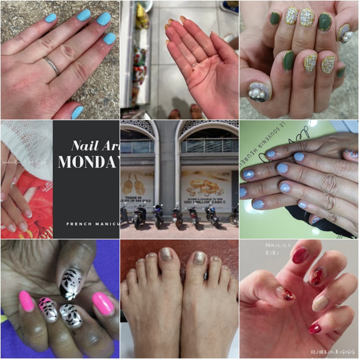 ✨马六甲Cinderella Nail Spa✨ · Menu images