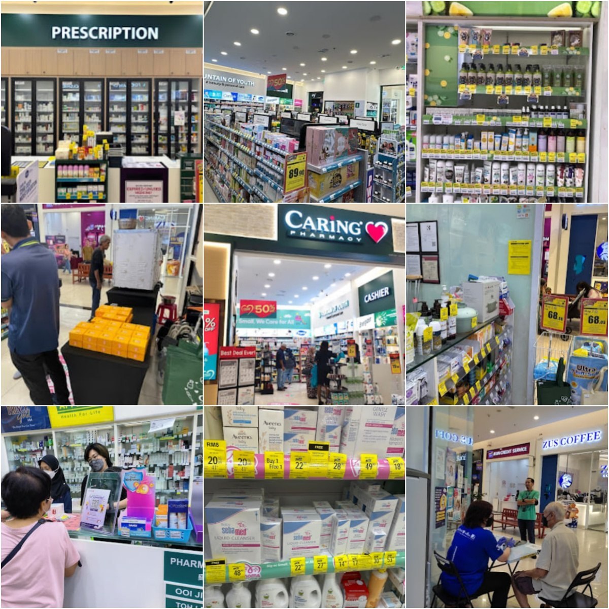🛕马六甲CARiNG Pharmacy | AEON Bandaraya Melaka🛕