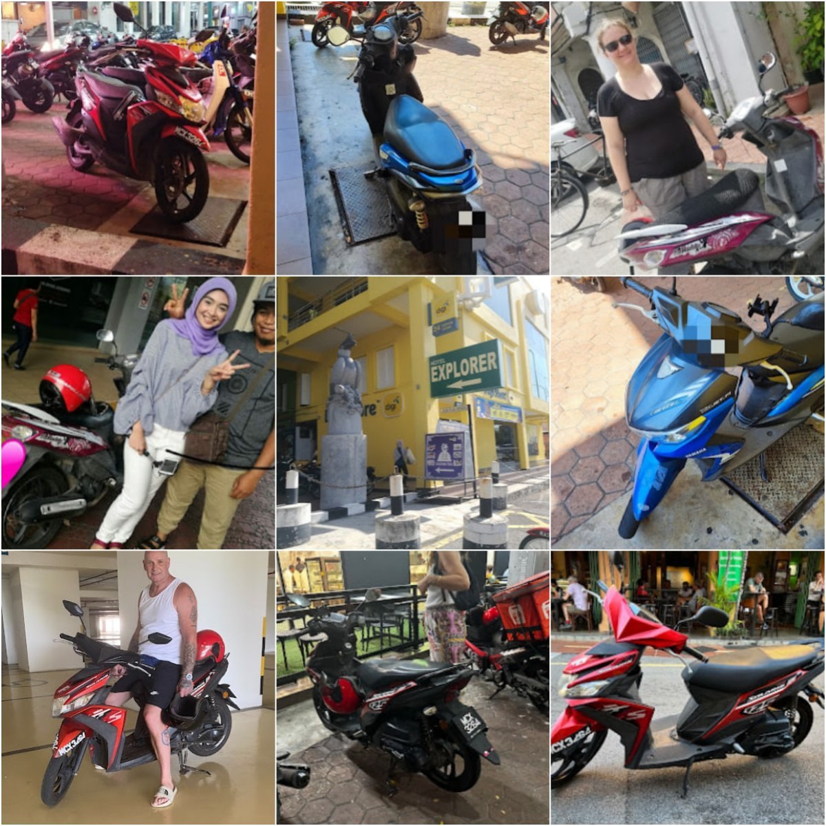 🏍马六甲Melaka Scooter Motor Rental🏍 · Menu images