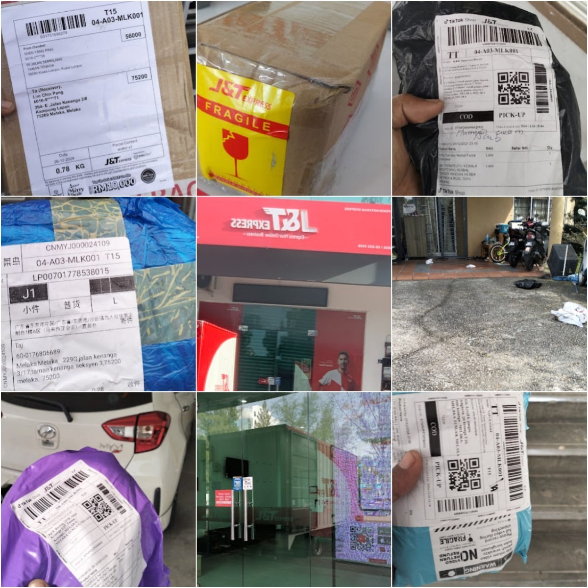 🚚马六甲J&T Express Melaka-Kota Syahbandar (MLK001)🚚