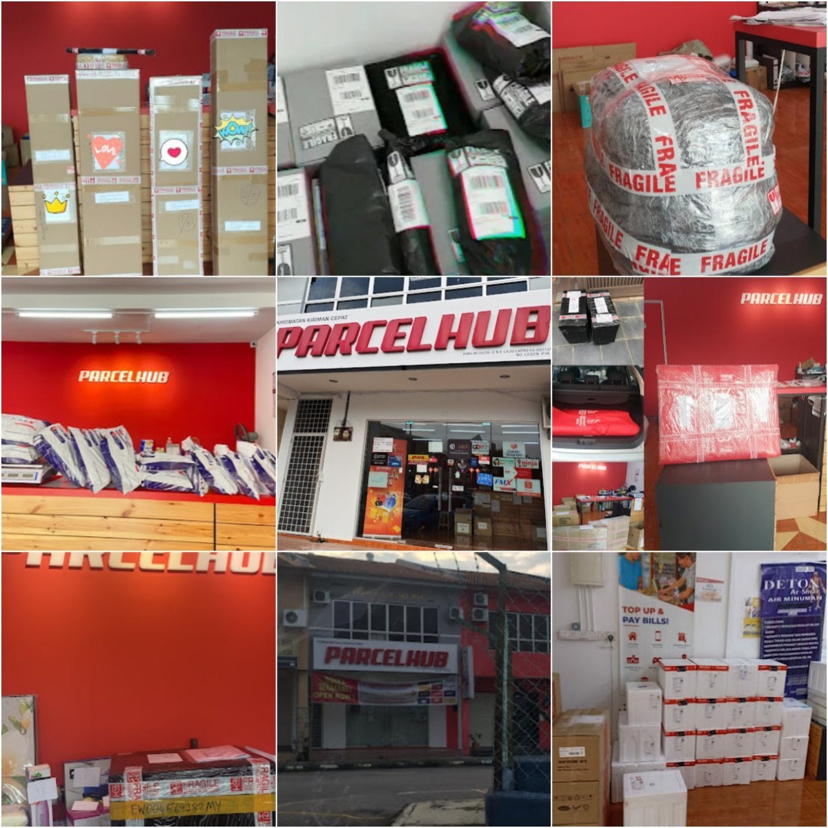 🚚马六甲PARCELHUB Ayer Keroh Melaka🚚
