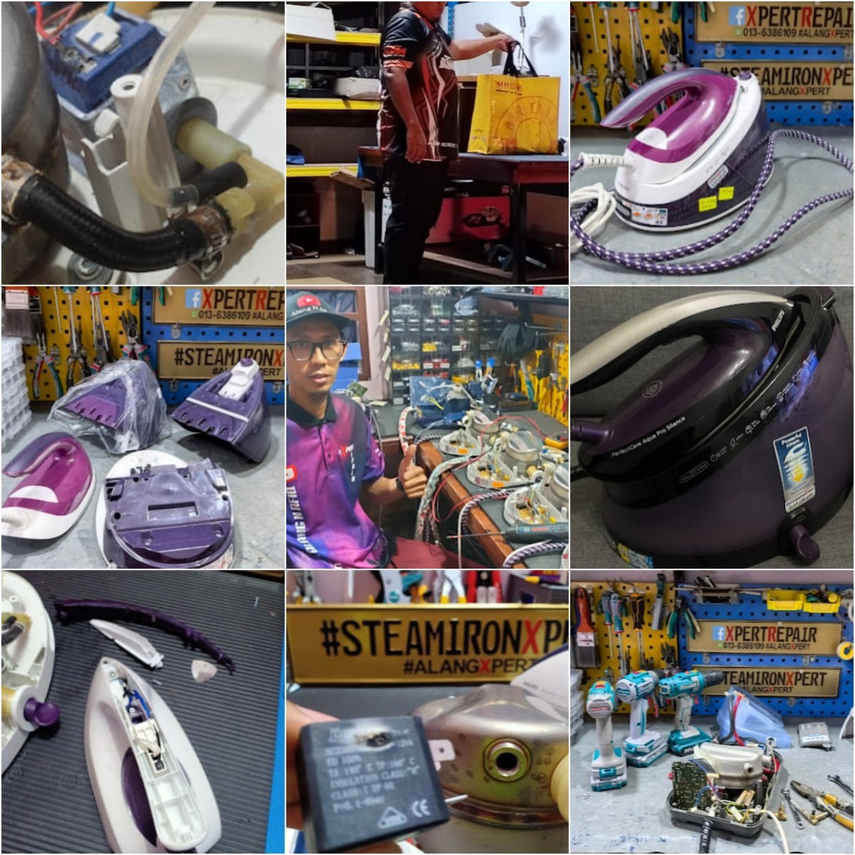 🔨马六甲Baiki / Repair Steam Iron Philips Melaka 🔨