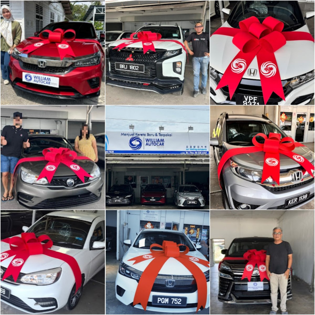 🚕马六甲WILLIAM AUTOCAR TRADING🚕 · Menu images
