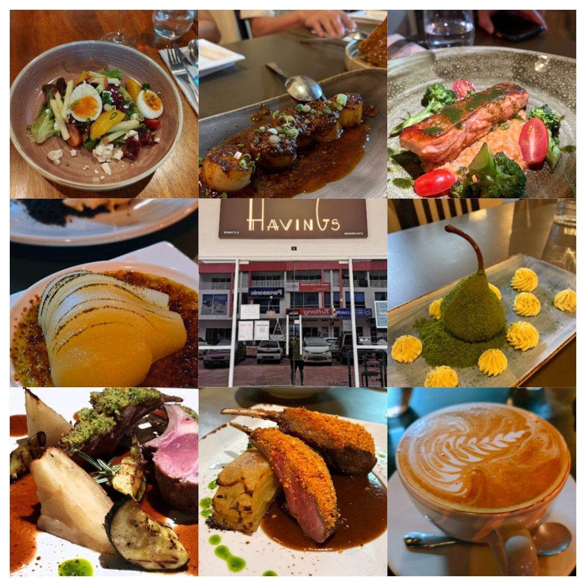 Havings · Menu images