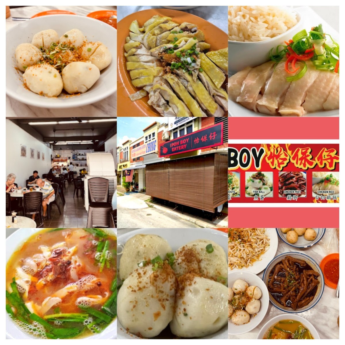 Ipoh Boy Eatery · Menu images