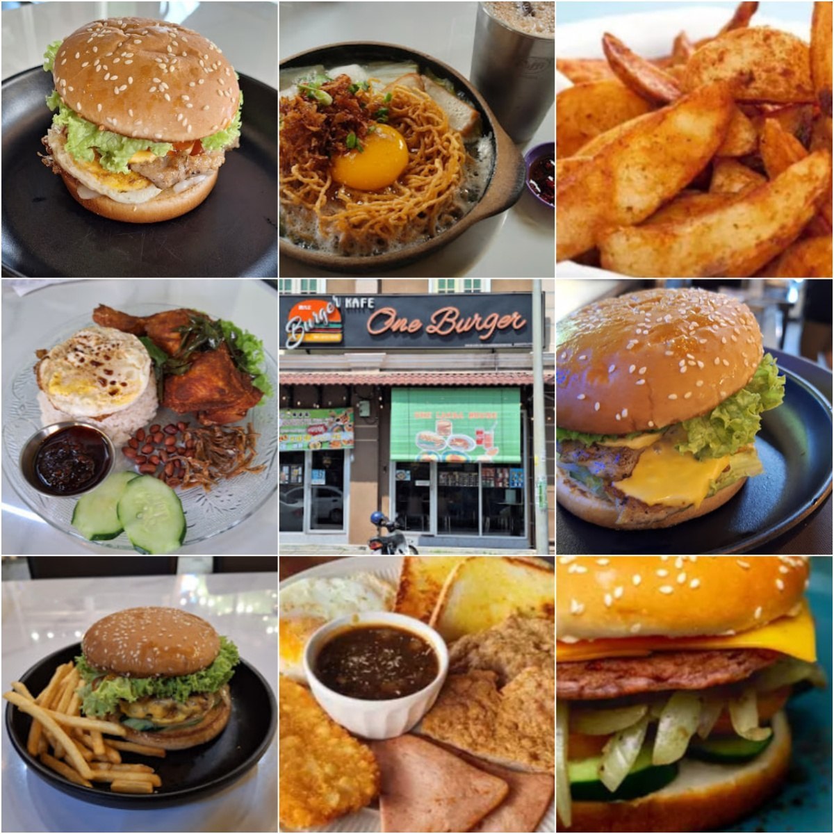 🍦怡保One Burger #one laksa house🍦