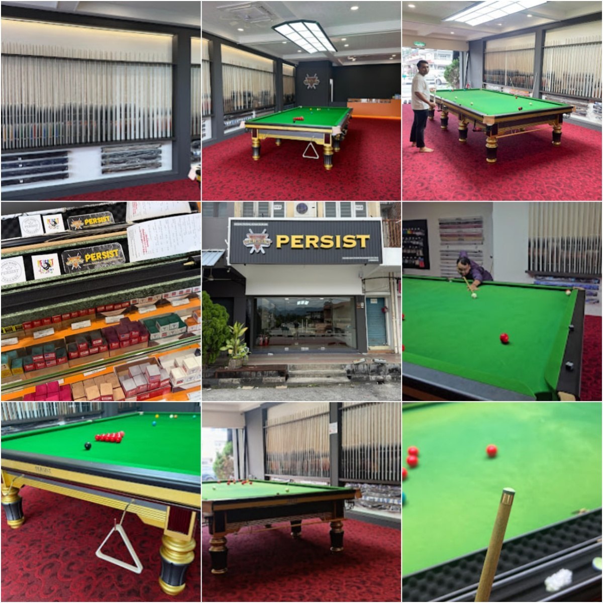 🪠怡保PERSIST BILLIARD EQUIPMENT STORE - IPOH BRANCH🪠