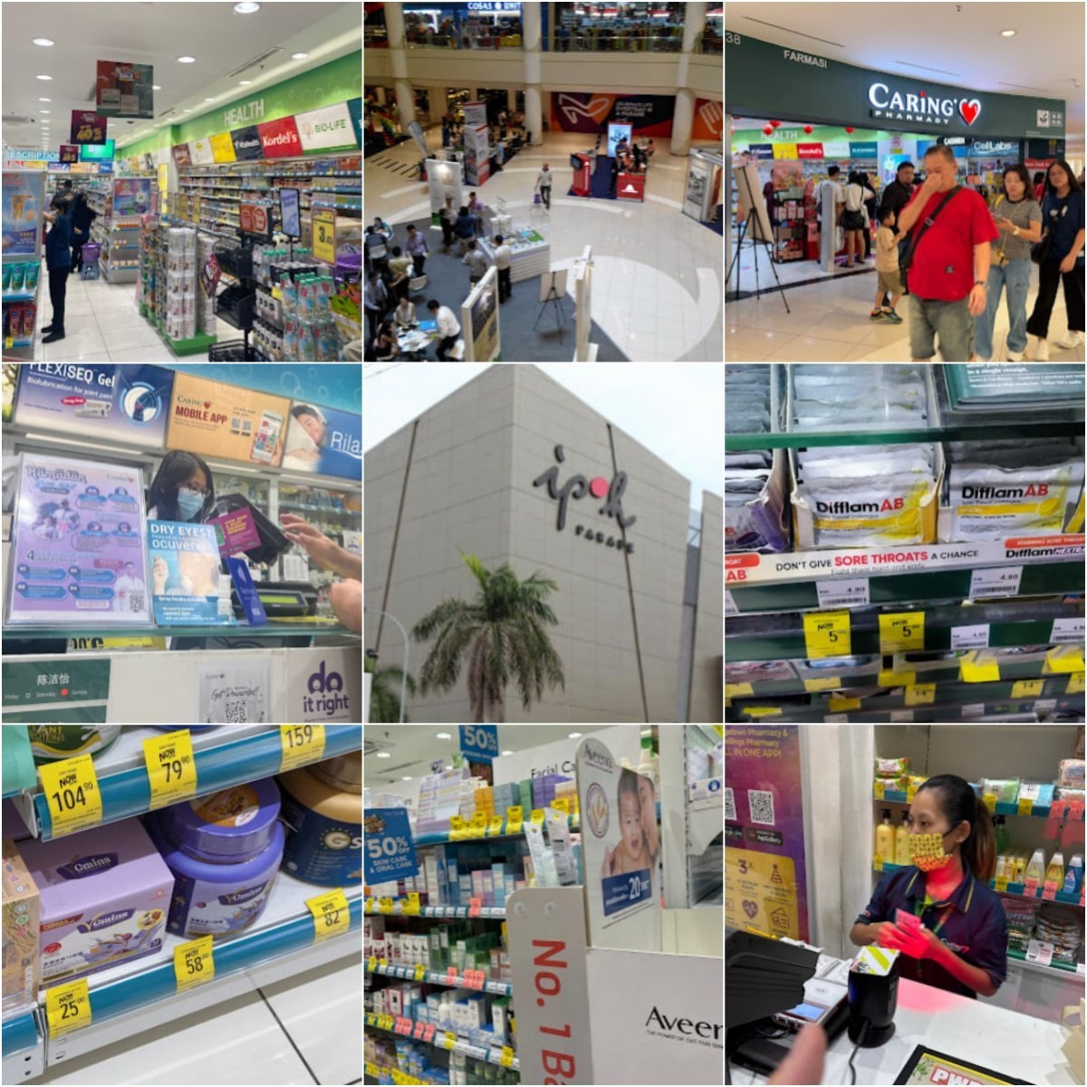💊怡保CARiNG Pharmacy | Ipoh Parade Ipoh💊