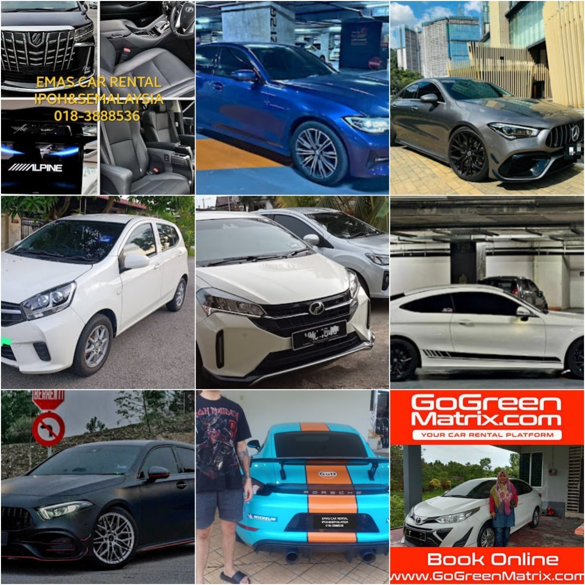 🚖怡保EMAS CAR RENTAL IPOH & SeMALAYSIA🚖