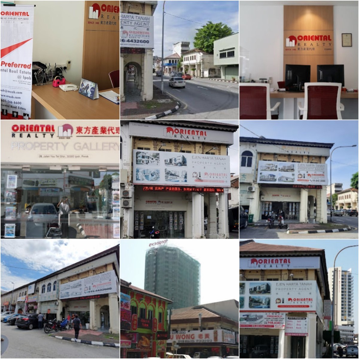 🏚怡保Oriental Real Estate - Ipoh Property Gallery🏚 · Menu images
