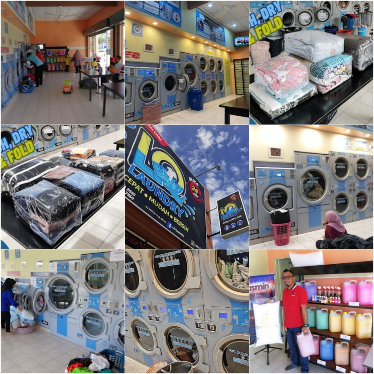 👗怡保LQ Laundry | Dobi Layan Diri | Klebang Impian👗