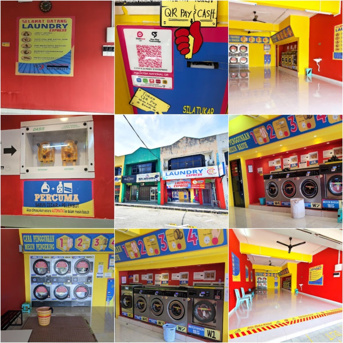 🧥怡保快速洗自助洗衣店🧥