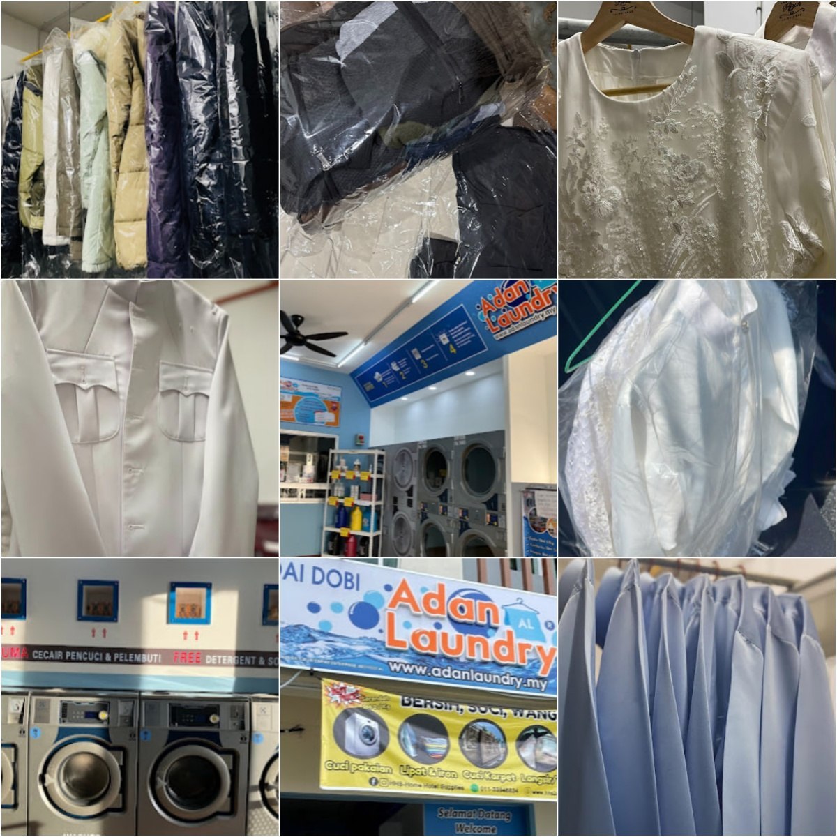 👕怡保ADAN LAUNDRY IPOH - Kedai Dobi 24Jam Jelapang👕