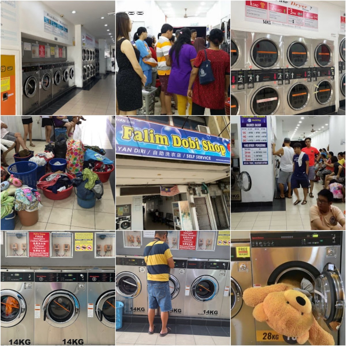 👚怡保Falim Dobi Shop 24Hours Laundry Service👚
