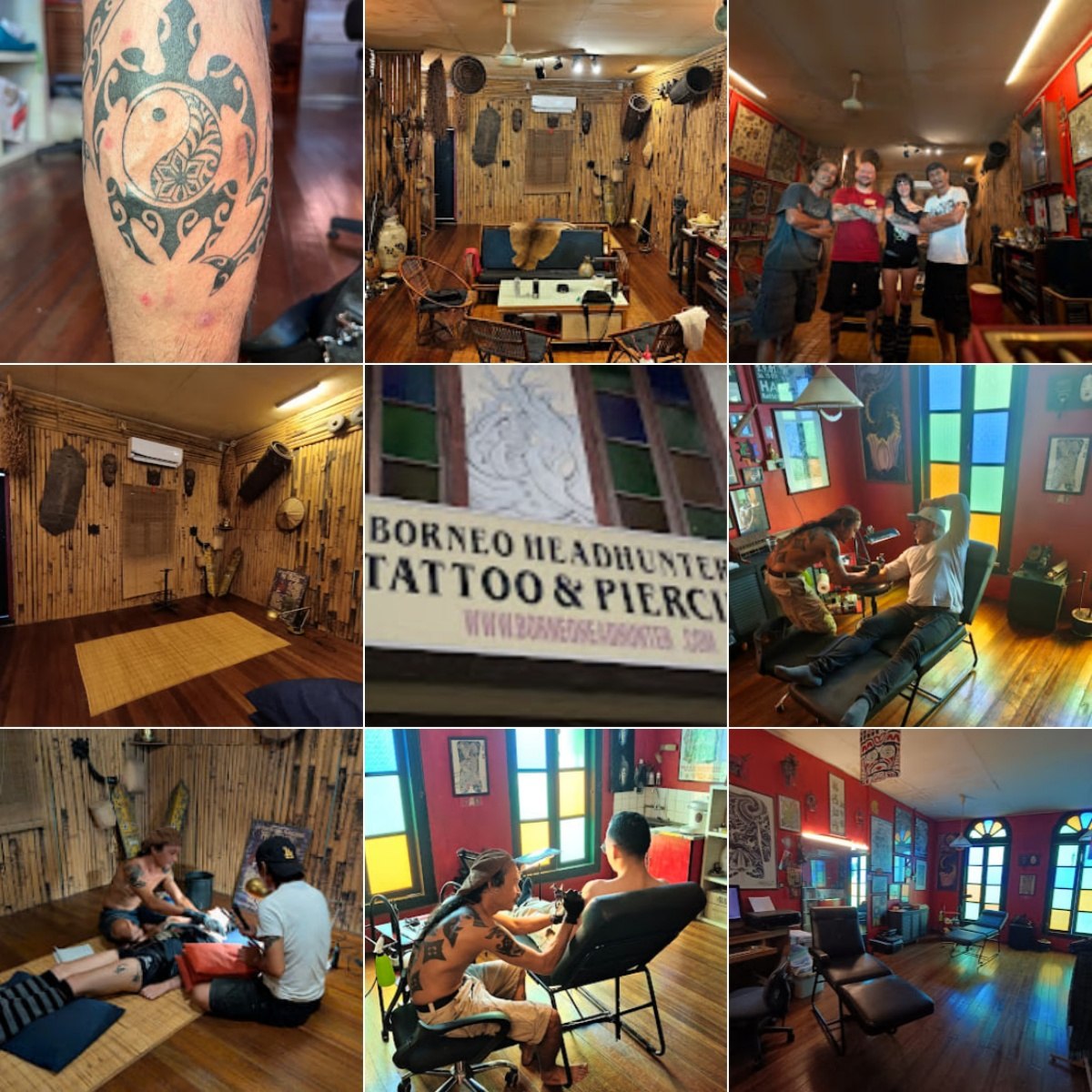 ✍古晋Borneoheadhunters Tattoo & Piercing Studio✍