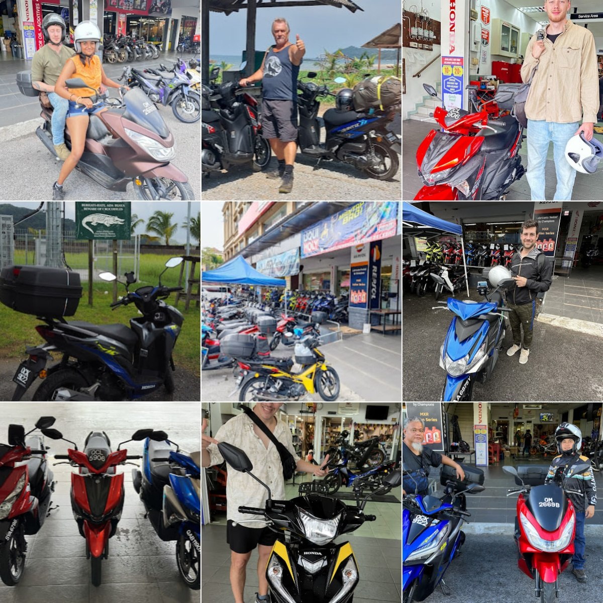 🛵古晋RENT AND RIDE MOTORCYCLE RENTAL🛵