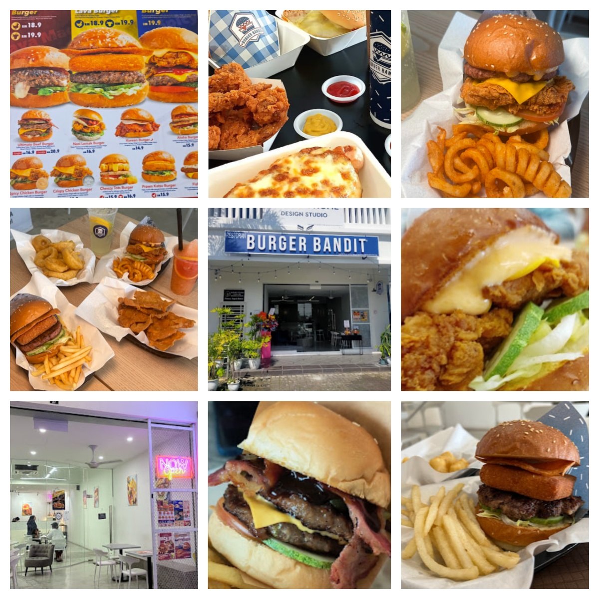 🍔新山Burger Bandit Eco Botanic汉堡