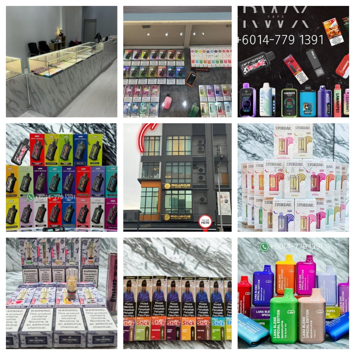🚬新山Vape RWX JB Pelangi - Va