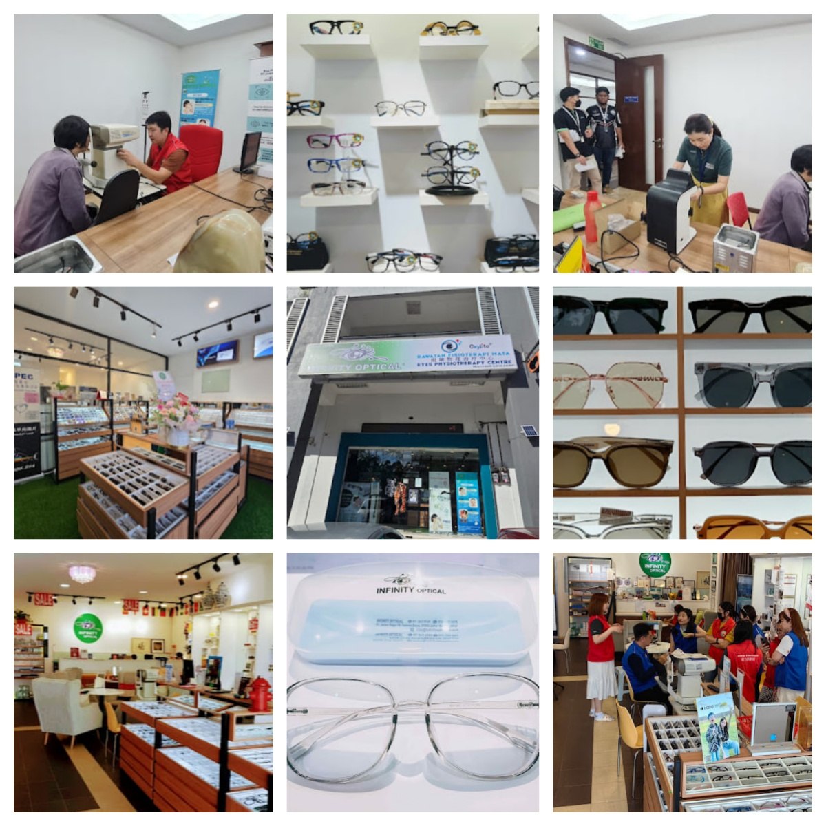 👓新山宏艺花园眼镜店与眼科护理中心  新山Infini