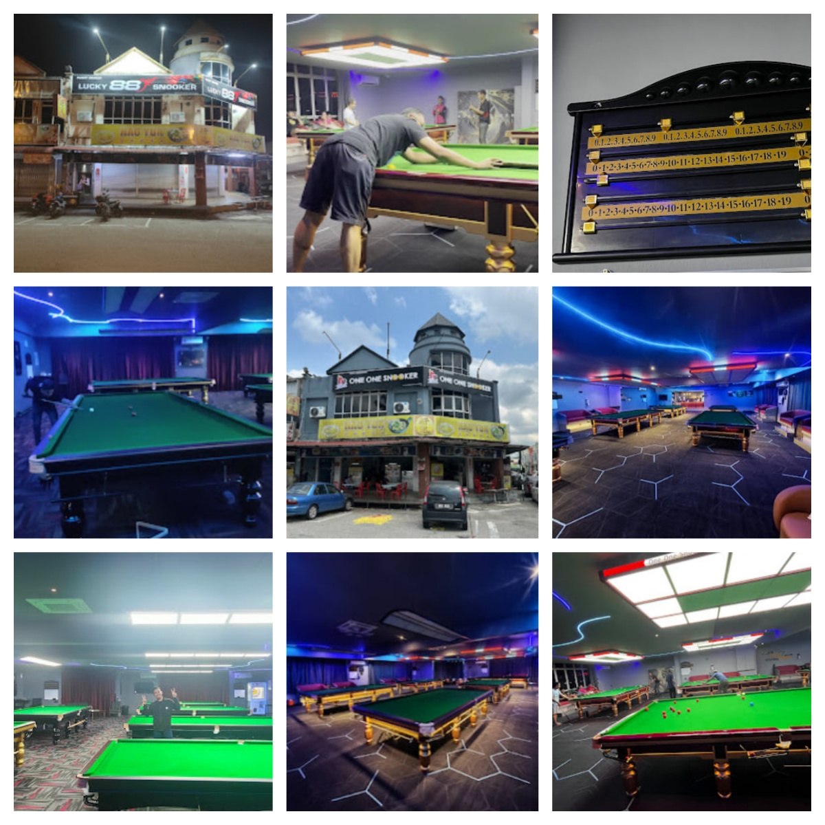 🎱新山11台球俱乐部  新山One One Snook