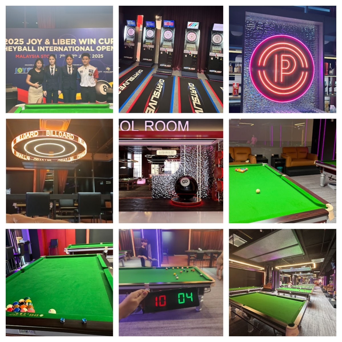 🎱新山皇后商场台球室   新山POOL ROOM TA