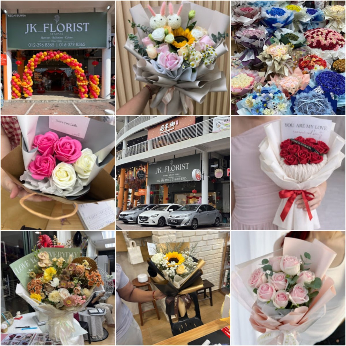 🌹吉隆坡JK Florist & Party Shop @ Setapak🌹