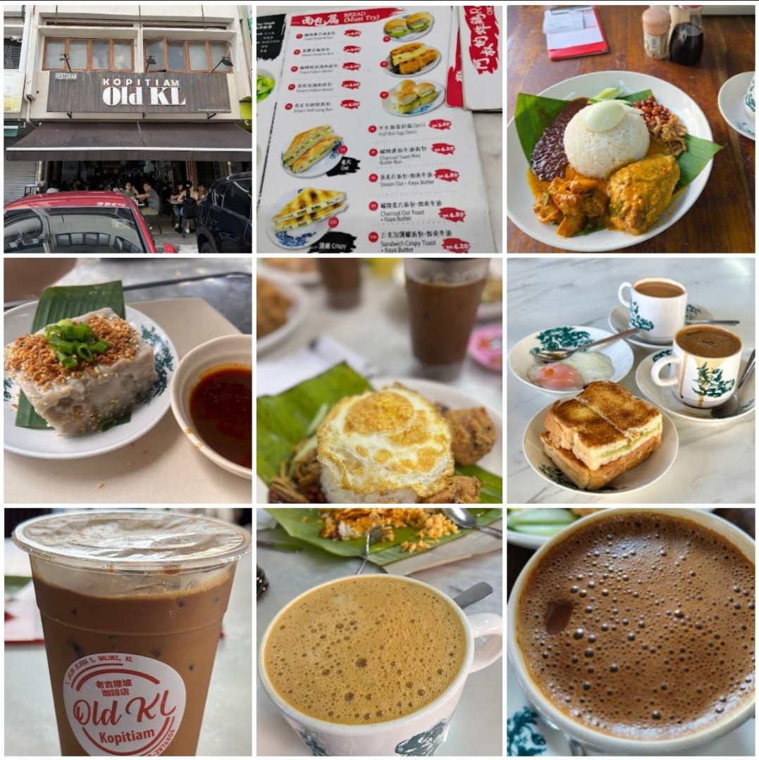 ☕ Kuala Lumpur Old KL Kopitiam Café ☕